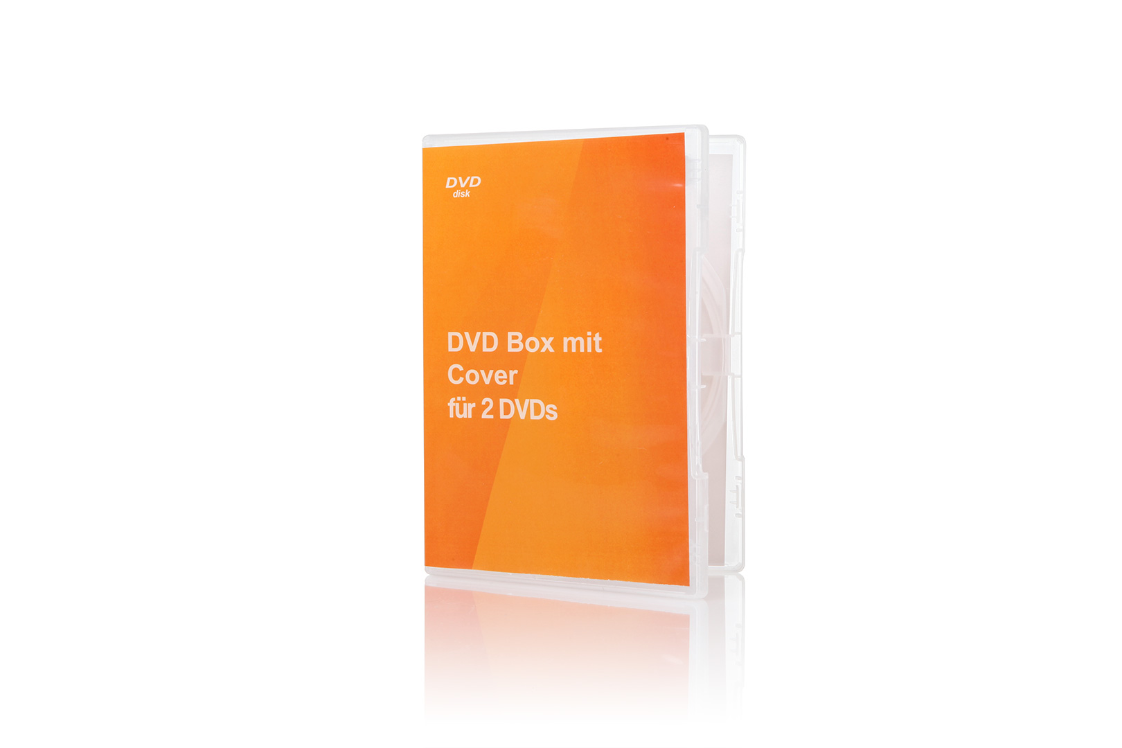 2er DVD Box mit bedrucktem Inlay