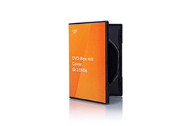 4er DVD Box mit bedrucktem Inlay